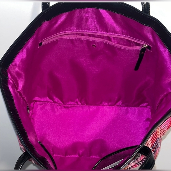 Kate Spade Beverly Breeze Woven Small Coal Tote Bag NWT πHOST PICKπ - Picture 9 of 15